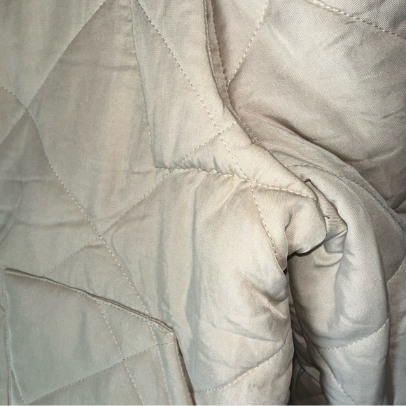Blank NYC Cream Quilted Teddy-Lined Jacket - Picture 12 of 13